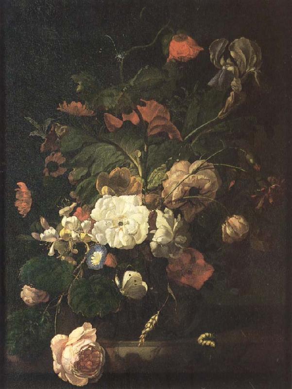 Rachel Ruysch Flowers in a vase Germany oil painting art